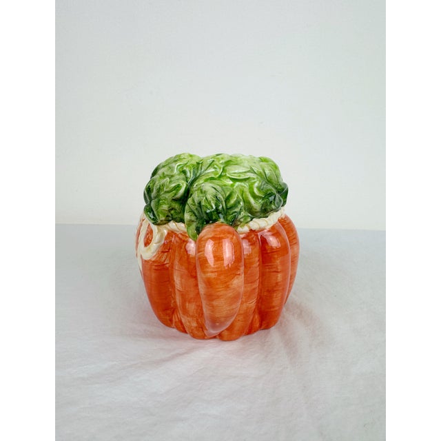 Vintage Bunch of Carrots Tea Pot For Sale - Image 4 of 9