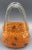Orange Murano Glass Vase Handbag from Millefiori, 1960s For Sale - Image 4 of 13