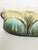 Ceramic Art Nouveau Majolica Cachepot with Green and Blue Floral Decorations, France For Sale - Image 7 of 18