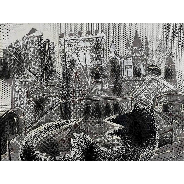 1980s Gerome L. Kamrowski Painting For Sale - Image 4 of 13