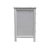 Lexington / Henry Link Country Cottage Style 30" White Wicker Three Drawer Nightstand 477-513 For Sale - Image 10 of 13