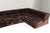 Trio Sectional Sofa in Chocolate Brown Velvet with New Upholstery from Cor, 1972, Set of 10 For Sale - Image 14 of 18
