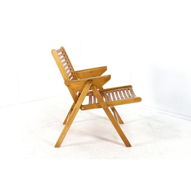1960s Model Rex Folding Chair by Niko Kralj for Stol Kamnik For Sale - Image 5 of 16