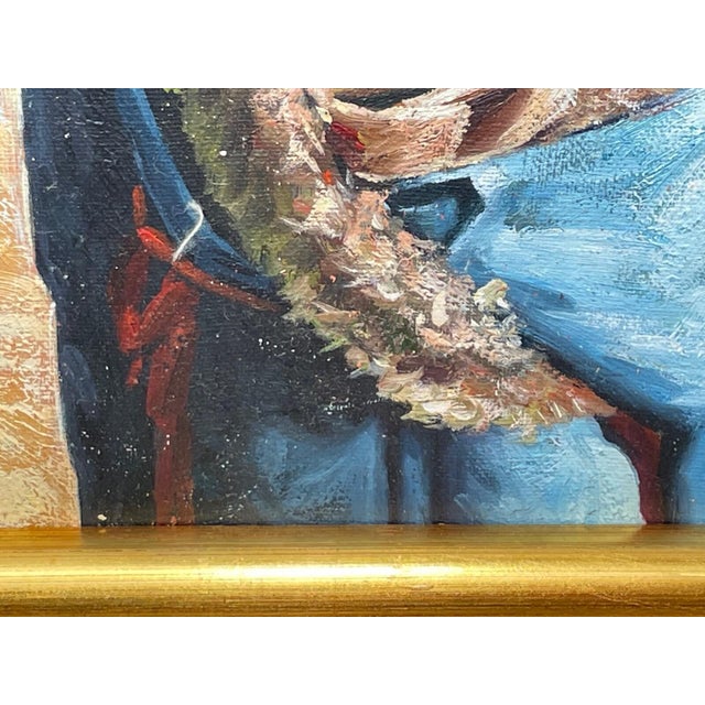 Portraiture Chinese School Early 21st Century – Highland Child – Signed Oil Portrait, Possibly Lin Shusen For Sale - Image 3 of 14