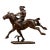 Late 20th Century John Barney Weaver Franklin Mint Native American Horseback Sculpture For Sale