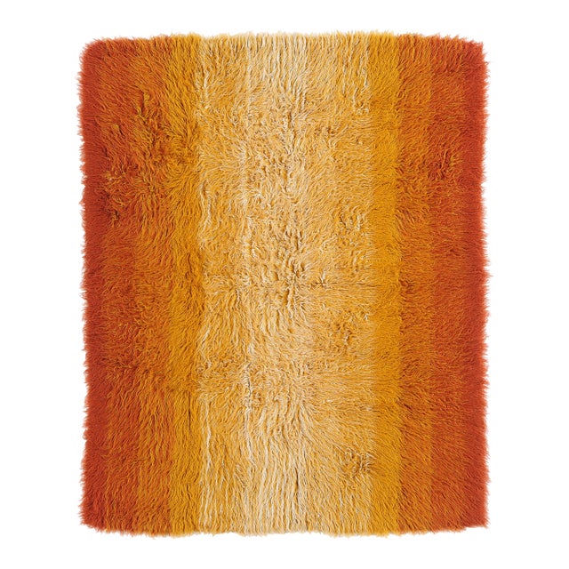 Vintage Greek Flokati Rug, 06'02 X 07'08 For Sale