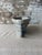 1960s Vintage Cast Iron Garden Trough Planter With Weathered Blue Patina For Sale - Image 5 of 9