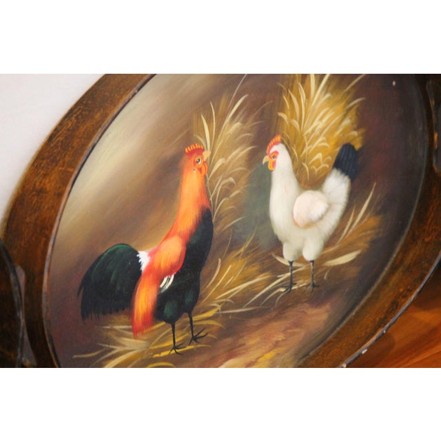 These are amazing! I only wish they were signed so someone could get credit for them! Identical paintings on each tray of...