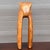 Abstract Mid-Century Modern Carved Teak Wood Abstract Wooden Sculpture For Sale - Image 3 of 12