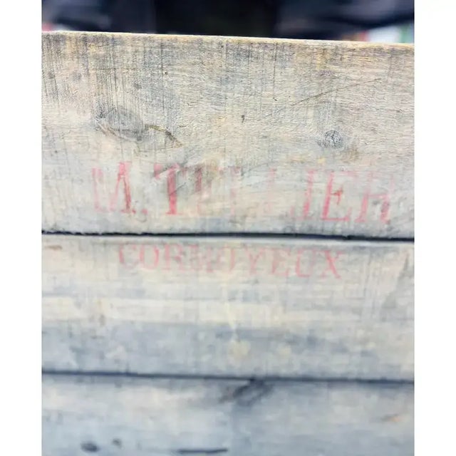 Early 20th Century Large Antique French Champagne Harvest Crate For Sale - Image 5 of 5