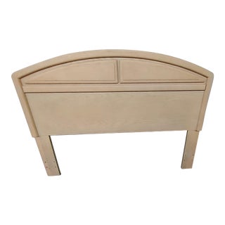 Stanley Mid Century Modern Cream Full Headboard For Sale