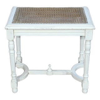 Small Louis XVI Style Bench, 1920s For Sale
