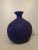 Glass Art Glass Blue Murano Vase For Sale - Image 7 of 8