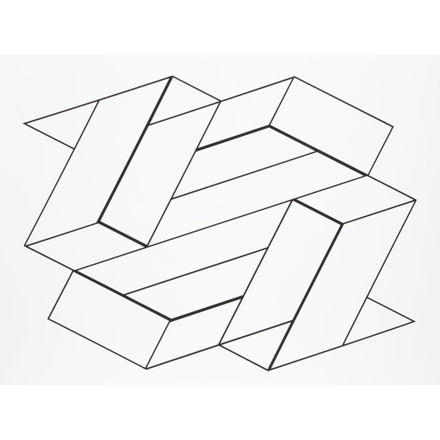 Artist: Josef Albers, German (1888 - 1976)<br>Title: Monumental Linear Construction - P2, F21, I1 <br>Portfolio:...
