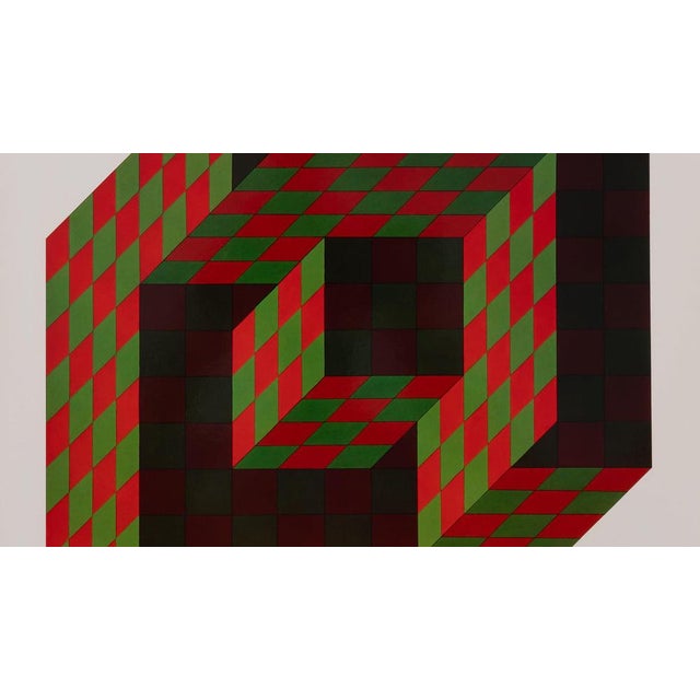 Victor Vasarely, BIDIM, Etching For Sale - Image 4 of 6
