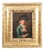 Portrait of a Young Woman, 1800s, Oil on Panel, Framed For Sale