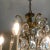 1960s Swedish 1960s 10 Light Brass + Crystal Large Chandelier For Sale - Image 5 of 12
