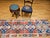 Vintage Turkish Tribal Kilim Runner, Handwoven Wool, Geometric Caucasian Pattern, Blue & Red, 3x8 For Sale In Chicago - Image 6 of 17