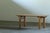 A solid oak coffee table made by an unknown carpenter in the 1960s or 1970s. This is the kind of piece that carries the...