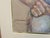 1970s Flora B. Giffuni, “Hippie” — Original Framed Pastel Portrait For Sale In New York - Image 6 of 14