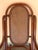 Brown Pair of Bentwood Rocking Chairs With Cane Seat and Back For Sale - Image 8 of 9