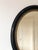 Black Large Antique French Louis Philippe Oval Mirror – Black and Gold, Late 19th Century For Sale - Image 8 of 11