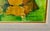 A scenic oil painting on canvas depicting two yellow sailboats in the Tigre River in Argentina. The style features...