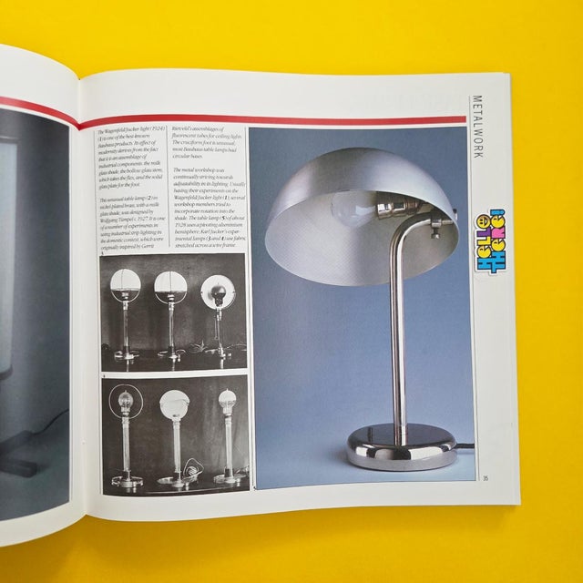 " Bauhaus Source Book " Bauhaus Style and It's Worldwide Influence Vintage 1990 1st Edition Hardcover Design Book For Sale - Image 13 of 17