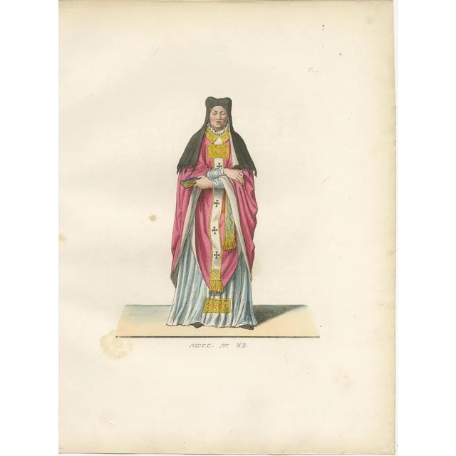 Paper Religious Costume, 1400s, Paper For Sale - Image 7 of 10