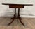 Antique English Regency Pedestal Flip and Swivel Top Game Table Card Table For Sale - Image 9 of 16