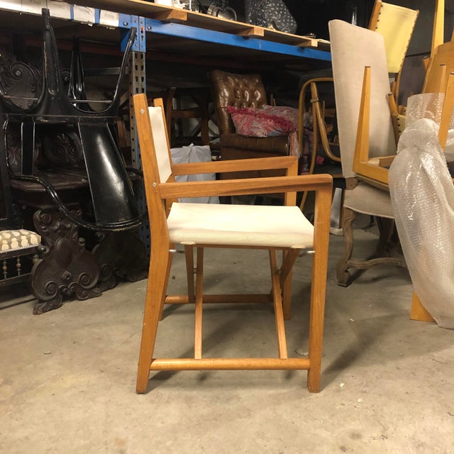 Foldable Teak Directors Chair Chairish