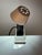 White Clamp Lamp with Metal Shade from Elios For Sale - Image 9 of 11