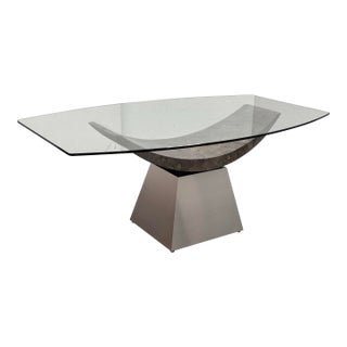 Italian Bespoke Dining Table, Vintage For Sale