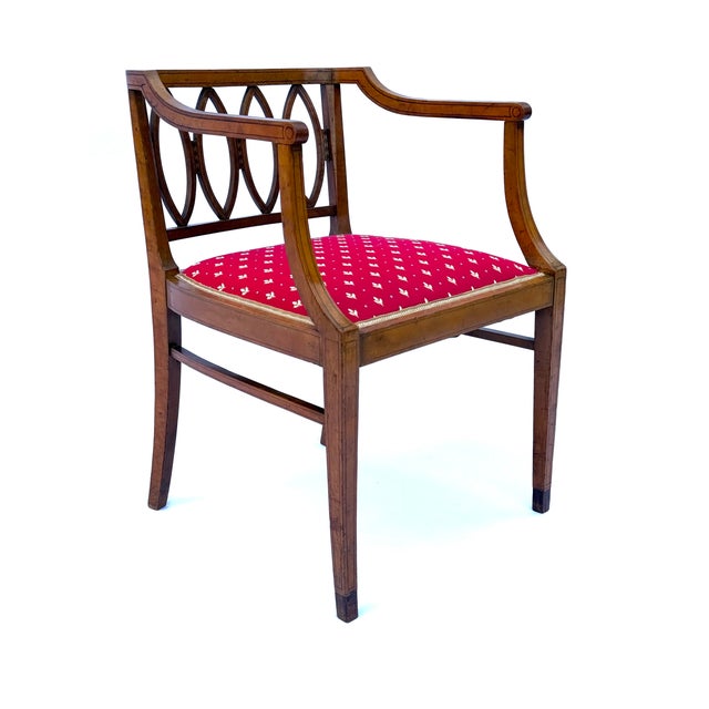 Brown Jugendstil Armchair attributed to Bruno Paul, Germany, 1910s For Sale - Image 8 of 15