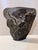 1990s 1990s Black & White Ceramic Vase For Sale - Image 5 of 9