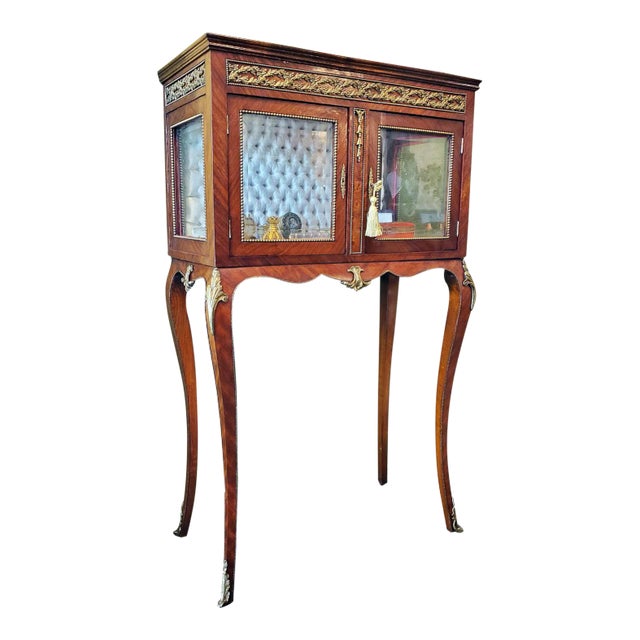 19th Century French Boudoir Vitrine For Sale