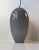 Gray Modernist Egg Shaped Life Pendant in Grey Opaline Glass by Jo Hammerborg for Fog & Mørup, 1960s For Sale - Image 8 of 8