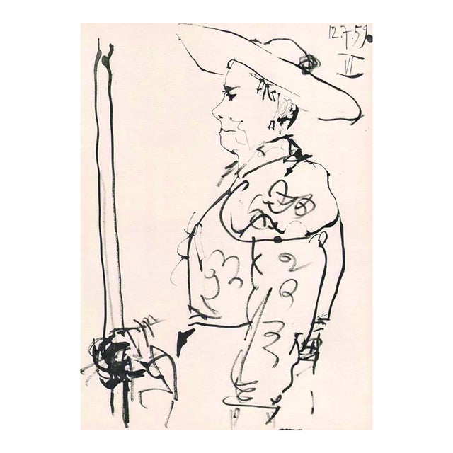 Pablo Picasso Toros Y Toreros 6 Dated 12/7/59 For Sale