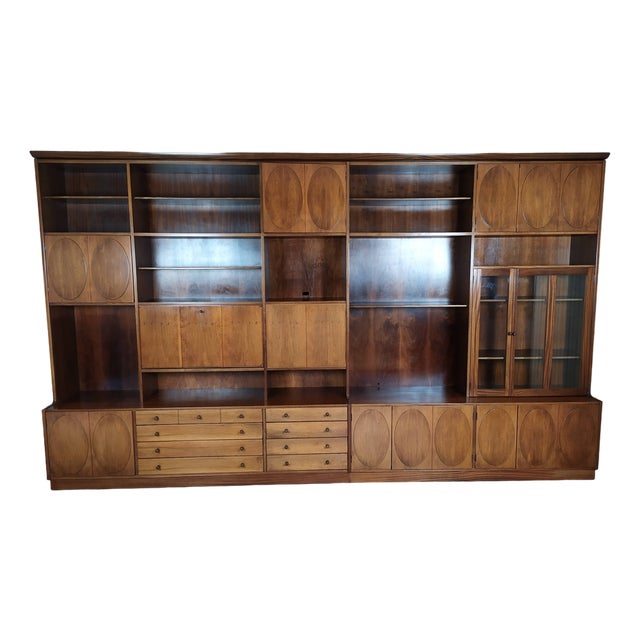 Scandinavian Library by Jacques Hauville for Roche Bobois, 1970s For Sale