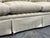 Baker Furniture Skirted Sofa With Striped Silk Shantung Upholstery For Sale - Image 9 of 12