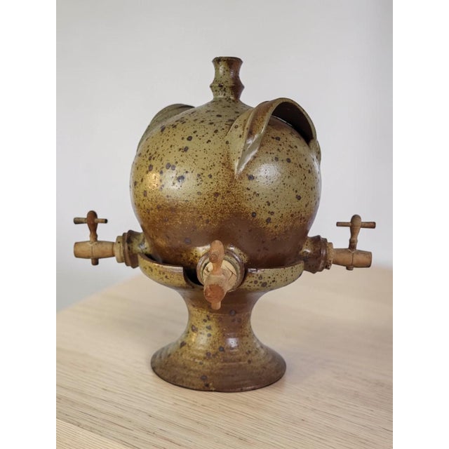 Pyrite Sandstone Fountain from Charles Gaudry Workshop, 1970s For Sale - Image 14 of 14