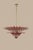 DUTIES FREE Amber Palmette Murano Chandelier, 58 Elements | Murano Shutters Authentic Italian Palmette Murano glass...