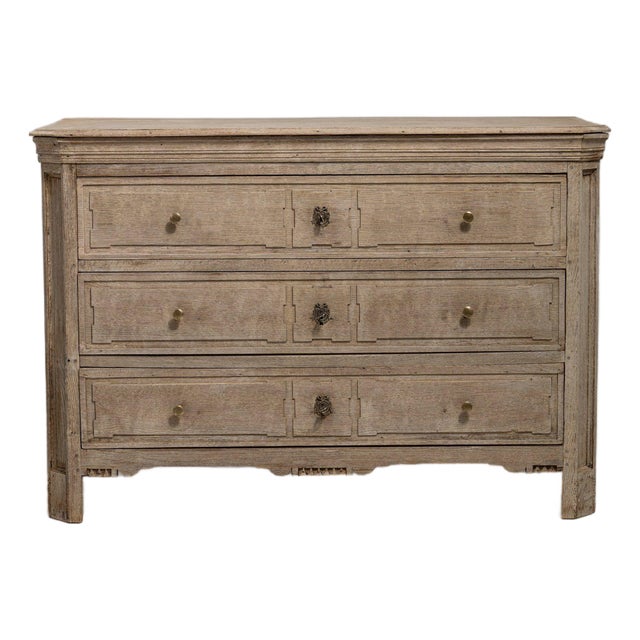 19th Century France Antique White Wood Chests of Drawers For Sale
