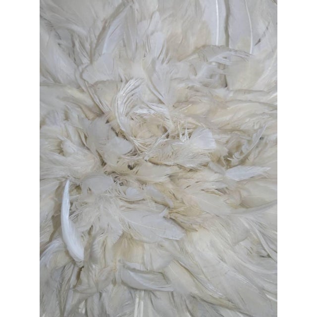 Early 21st Century Juju Hat White of 24" - 60 Cm For Sale - Image 5 of 6