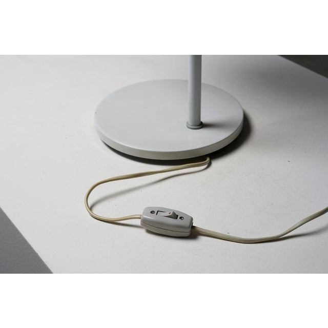White Lento Desk Lamp attributed to Jo Hammerborg for Fog & Mørup, 1960 For Sale - Image 10 of 11