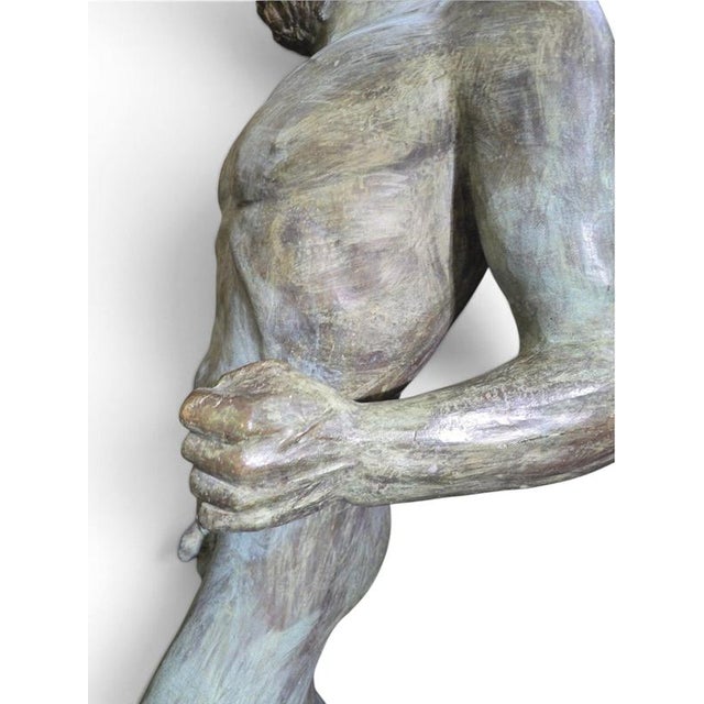 Sculptures of the Riace Warriors in Bronzes, Set of 2 For Sale - Image 9 of 11