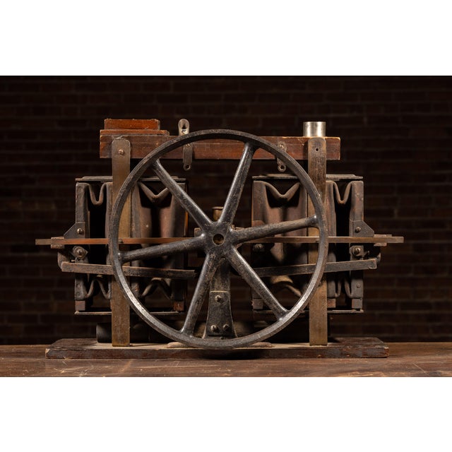 Early 20th Century Orchestrion Bellows Pump Assembly by Link For Sale - Image 4 of 11