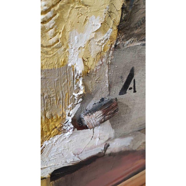 After Roberto Greco, Broken Brush, Mixed Media on Canvas, Framed For Sale - Image 4 of 16