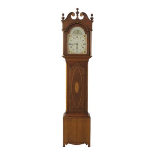 Sligh Henry Ford Collection Inlaid Grandfather Clock For Sale