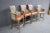 Country French Cane & Leather Barstools/4 For Sale - Image 4 of 11